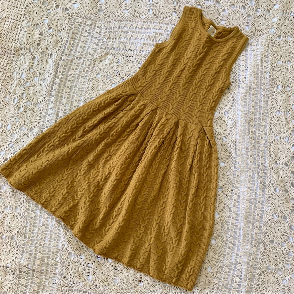 Anthropologie sweater dress Far Away from Close